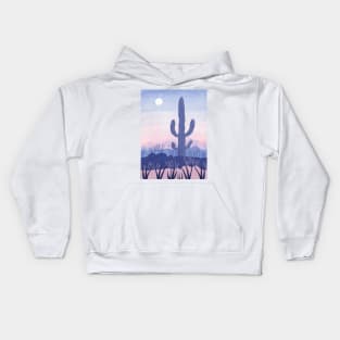 Violet cactus Kids Hoodie